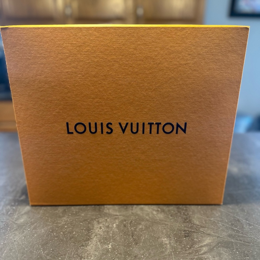 Authentic Louis Vuitton Box - Orange - 14.25”w x 12”t x 3.25”d